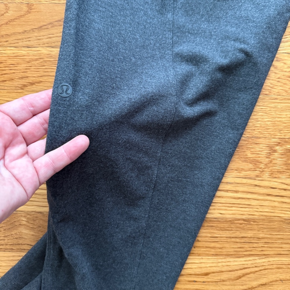 Lululemon take it easy gray high waist wide leg pants 8 - Picture 11 of 11
